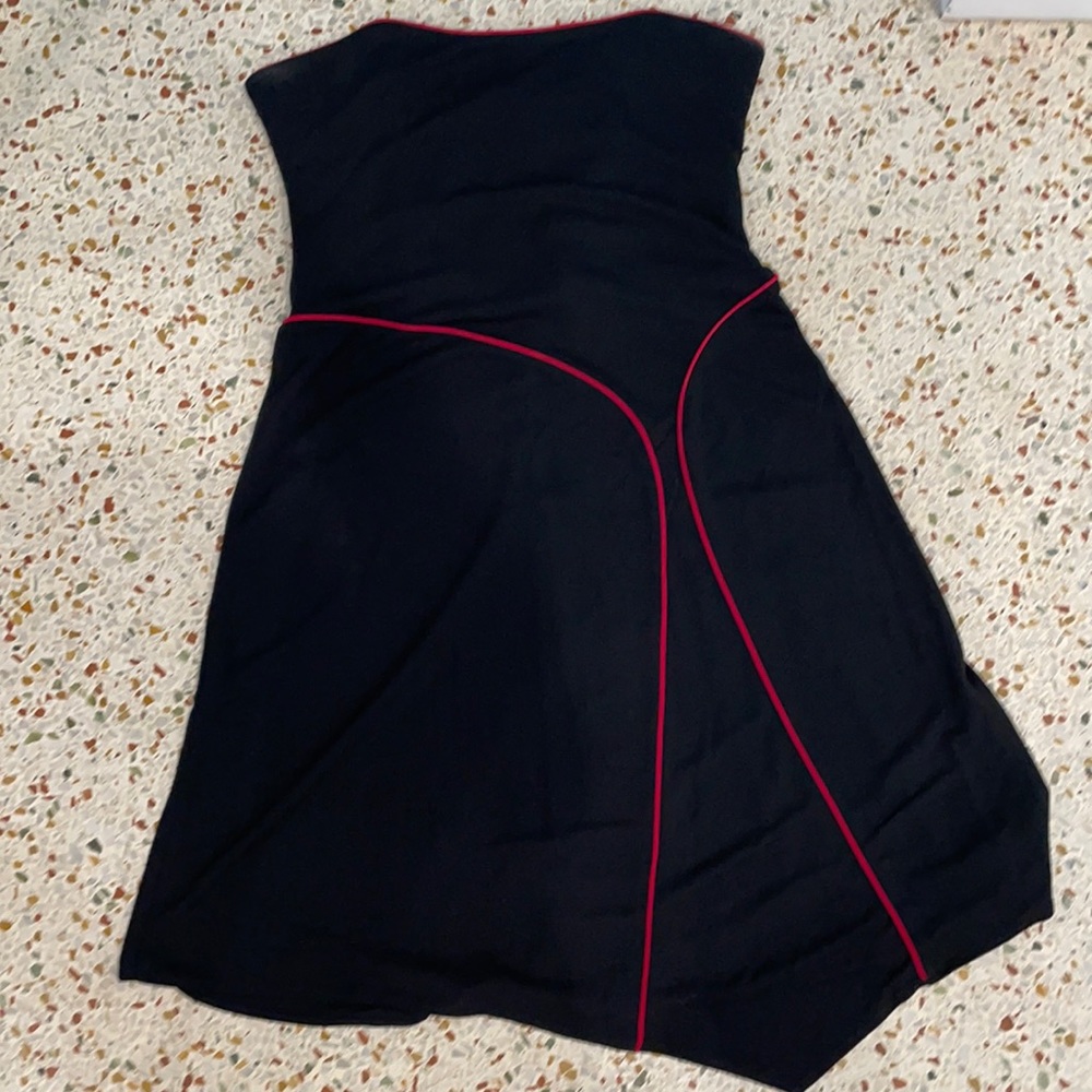 Black Strapless Dress